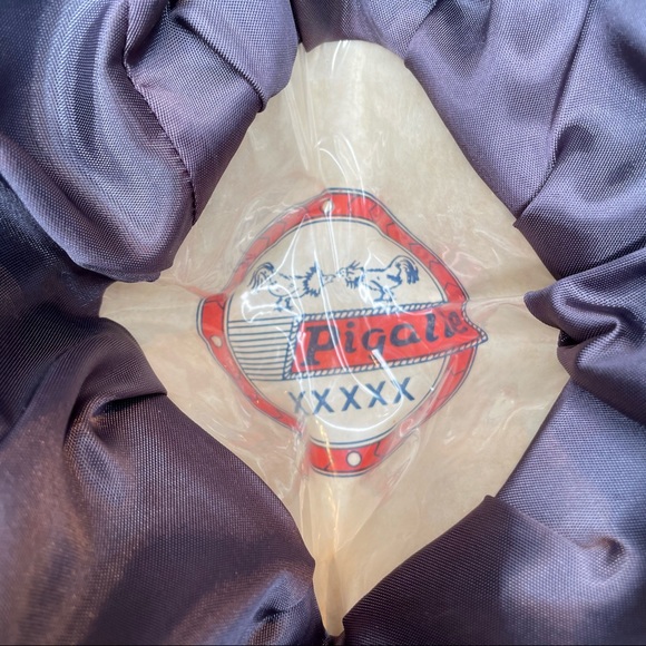 PIGALLE Mariachi Sombrero Maroon Velvet Silver Sequins Adult Large - Picture 14 of 14